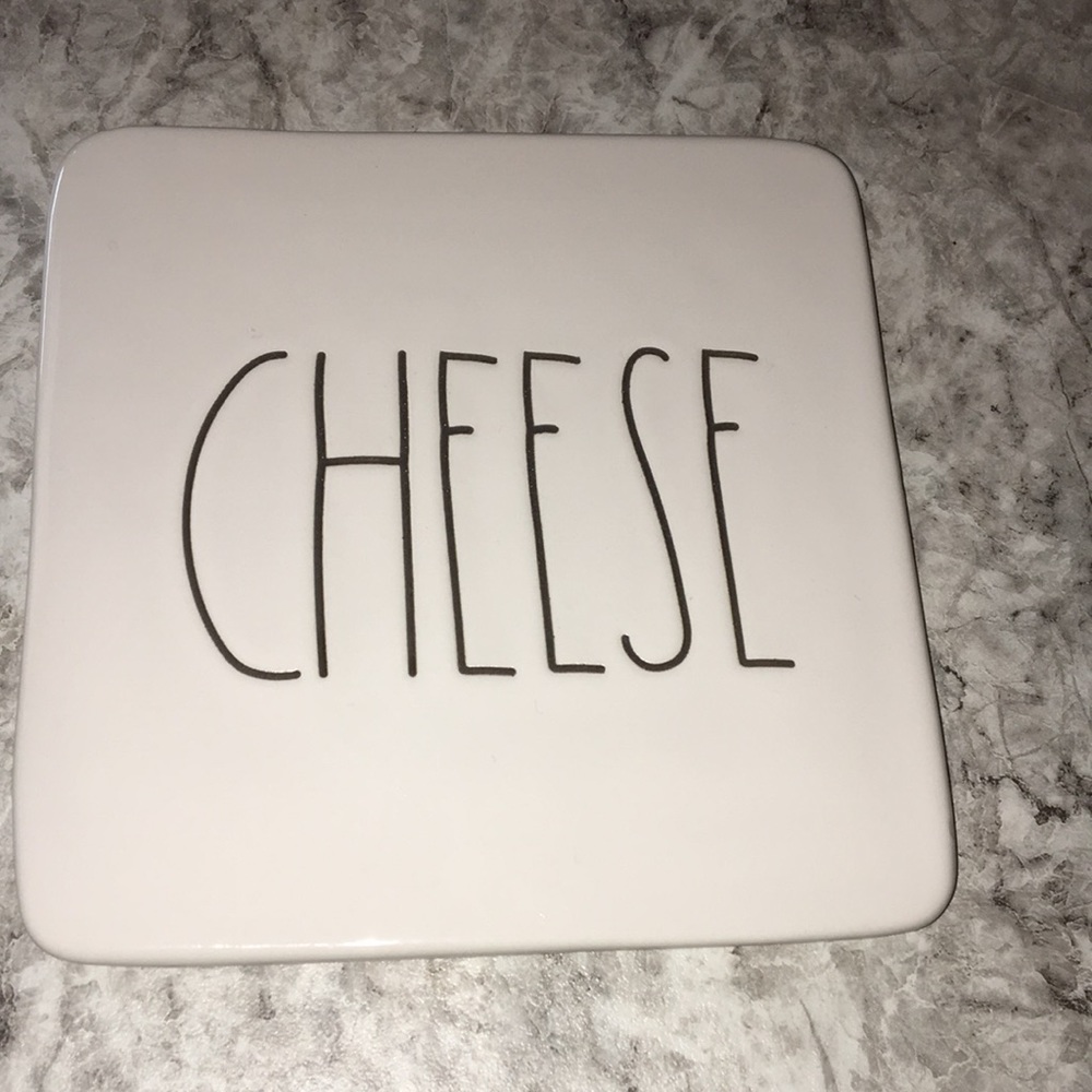 Rae Dunn Artisan Collection by Magentas Cheese Plate